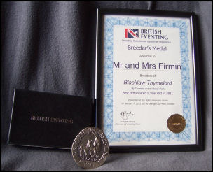 British Eventing Breeders Award